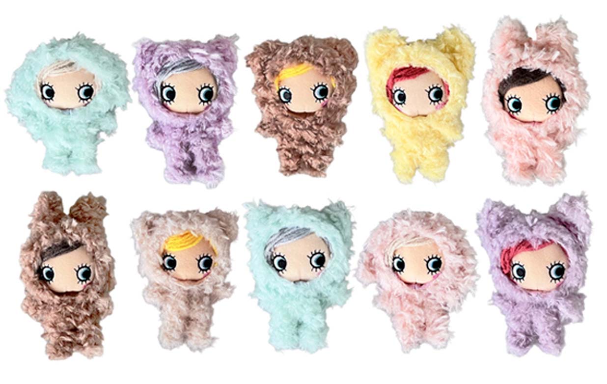 手のひらサイズのチャーム｜ハッピードール・アニマルズ（ハピアニ