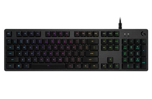 LOGITECH G512 CARBON RGB MECHANICAL GAMING GX RED SWITCHES
