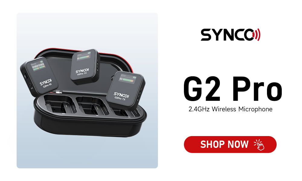 デジタル一眼レフカメラ用ワイヤレスマイク購入ガイド – SYNCO