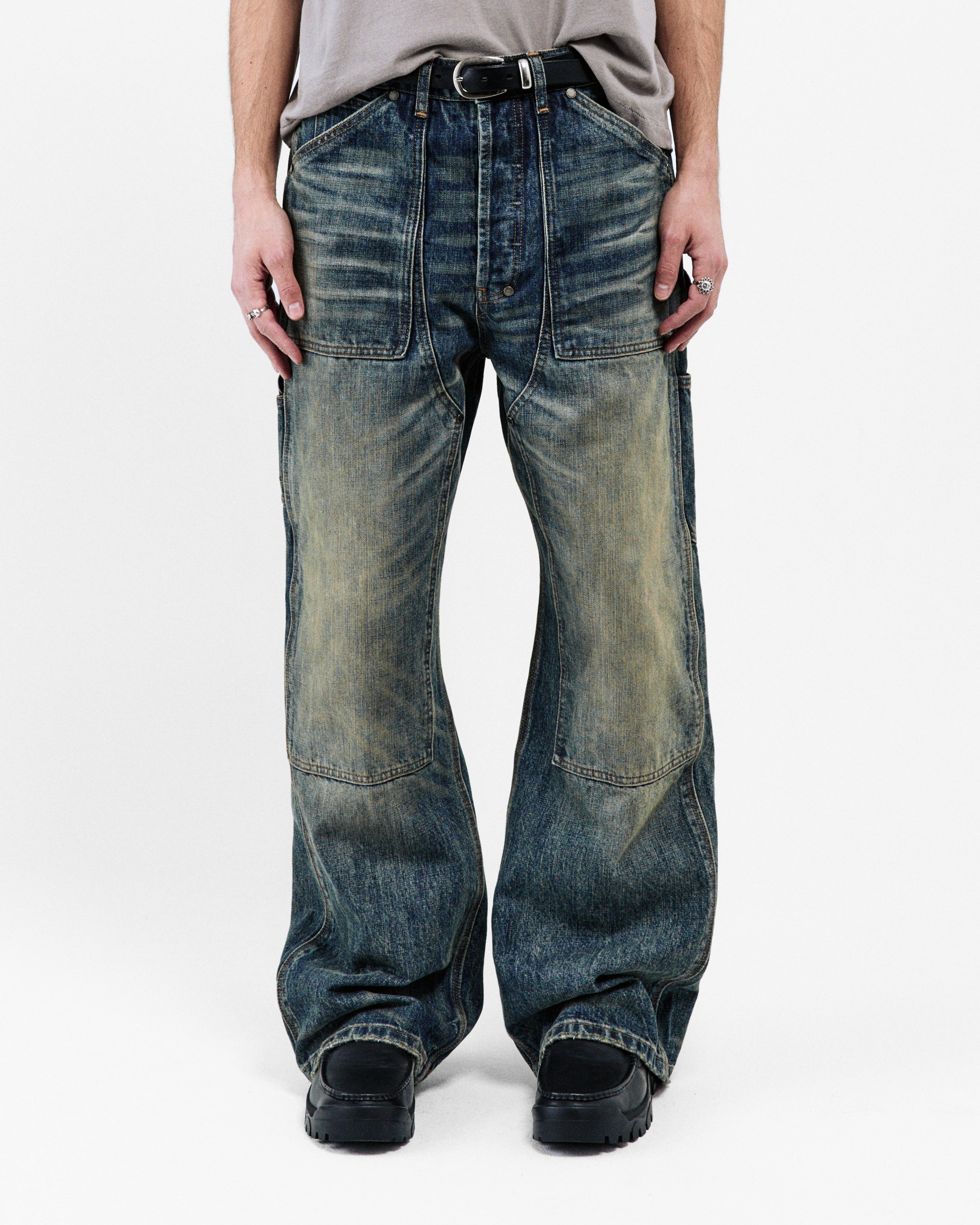 No Maintenance - Light-Wash Japanese Baggy Denim | NO MAINTENANCE