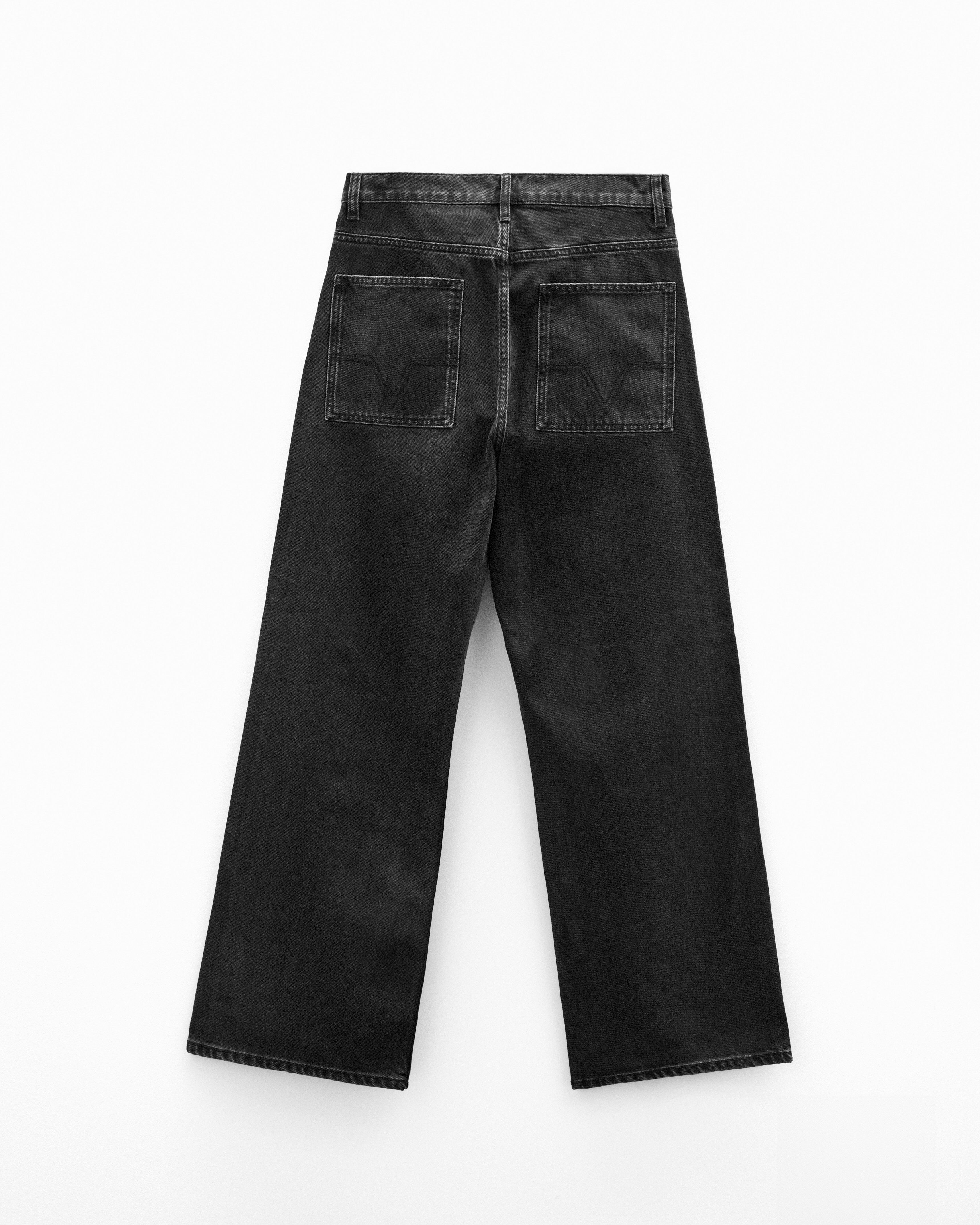 No Maintenance - Washed Black Baggy Denim | NO MAINTENANCE