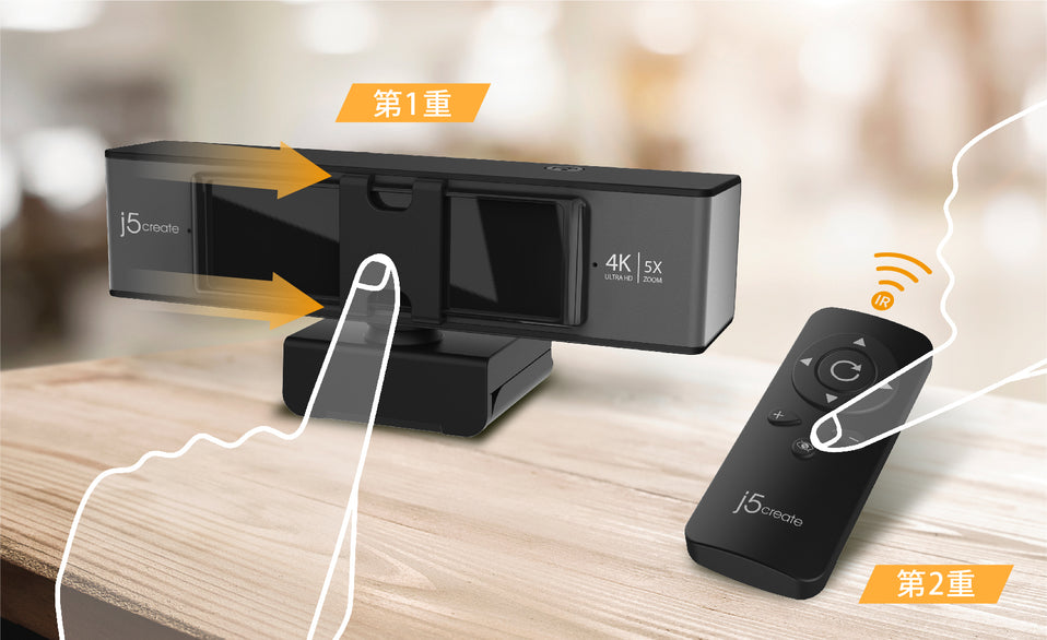 j5createは4K高画質5倍デジタルズームできる 『USB 4K Ultra HD web