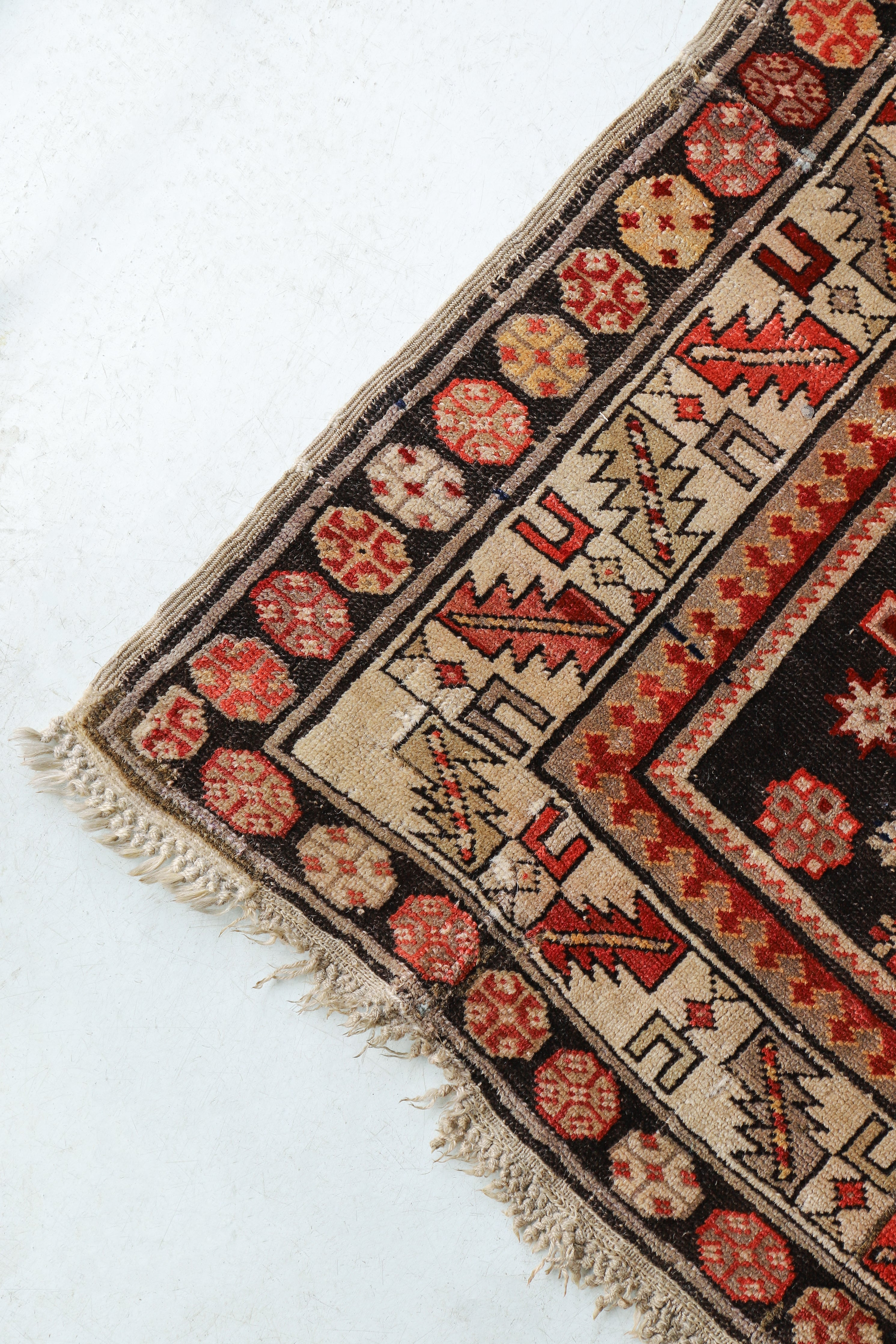 オールドキリム ペルシャ絨毯 ラグ カーペット 敷物 ヴィンテージ