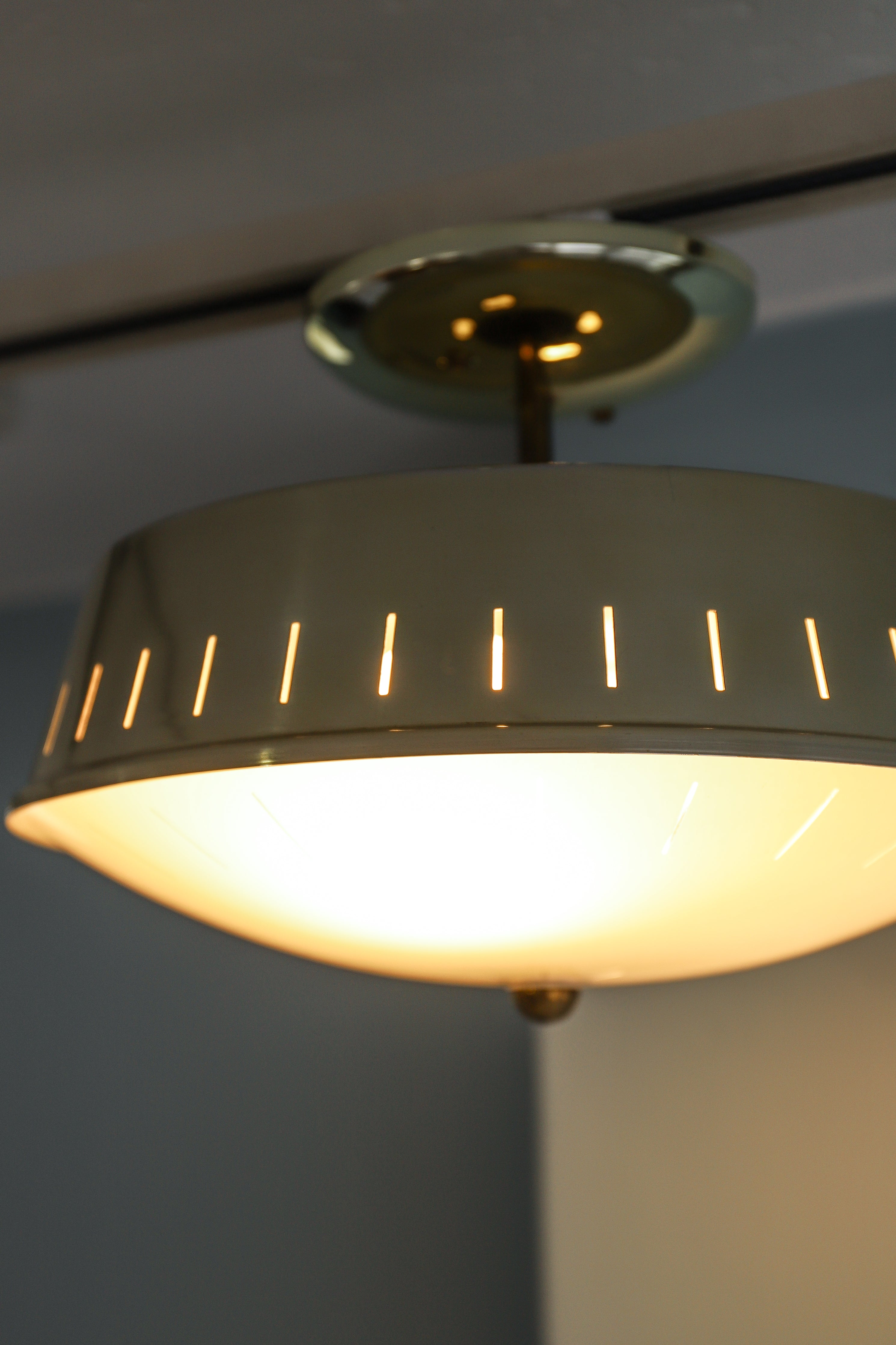 アメリカヴィンテージ シーリングライト UFOランプ 間接照明 ミッド