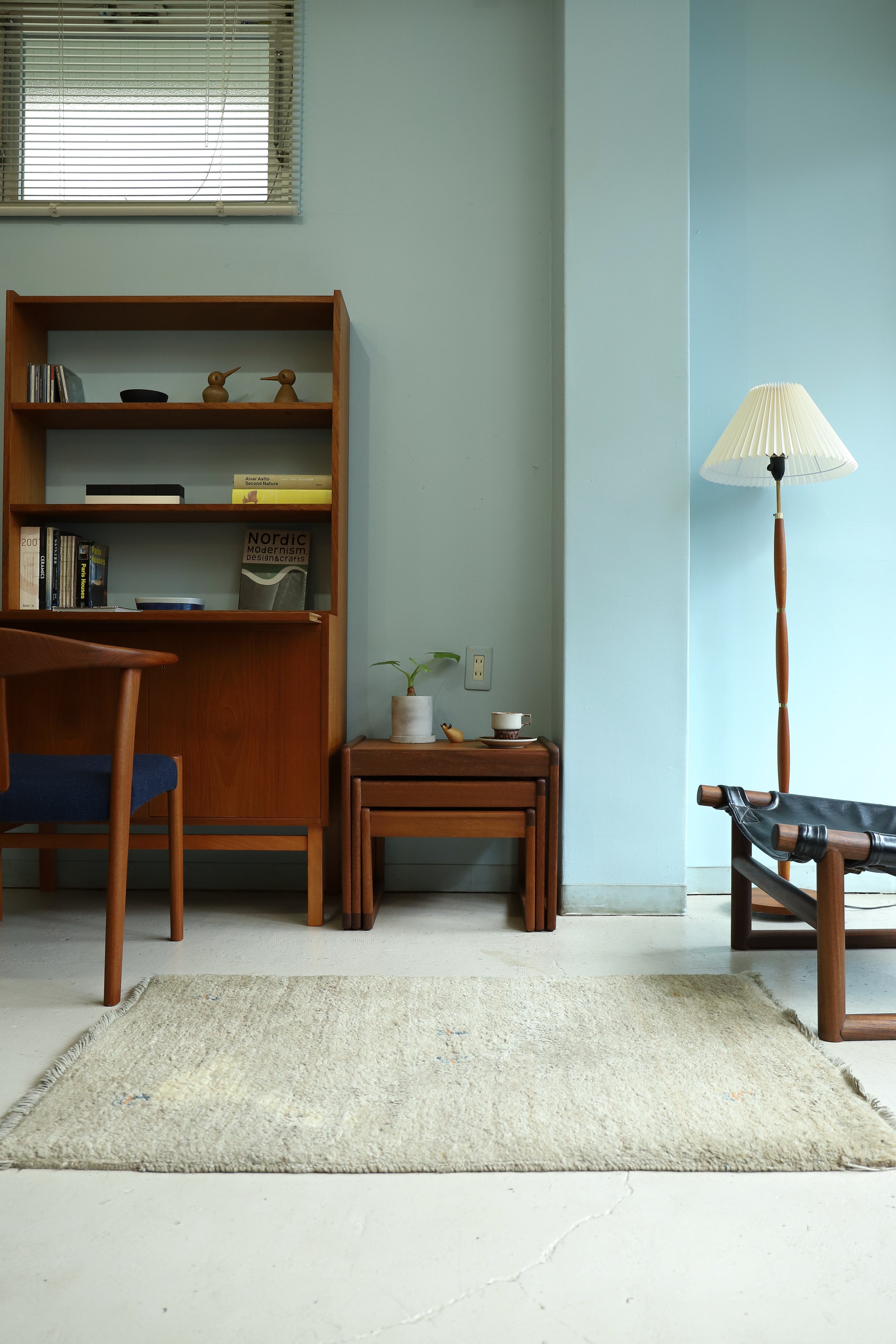 イギリスヴィンテージ ネストテーブル サイドテーブル チーク材/UK