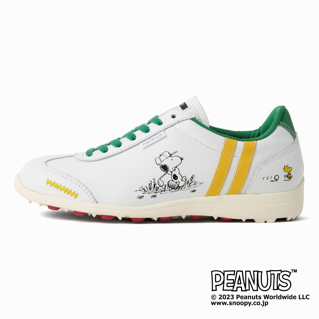 SNOOPY（スヌーピー）をデザインのテーマにした、ゴルフシューズが販売