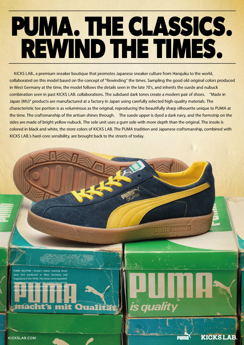 PUMA DELPHIN OG MIJ KL REW -Created by KICKS LAB.-