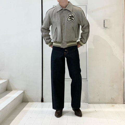 SUGARHILL】 MELTON STADIUM JACKET 23AWJK02 / CLASSIC DENIM PANTS