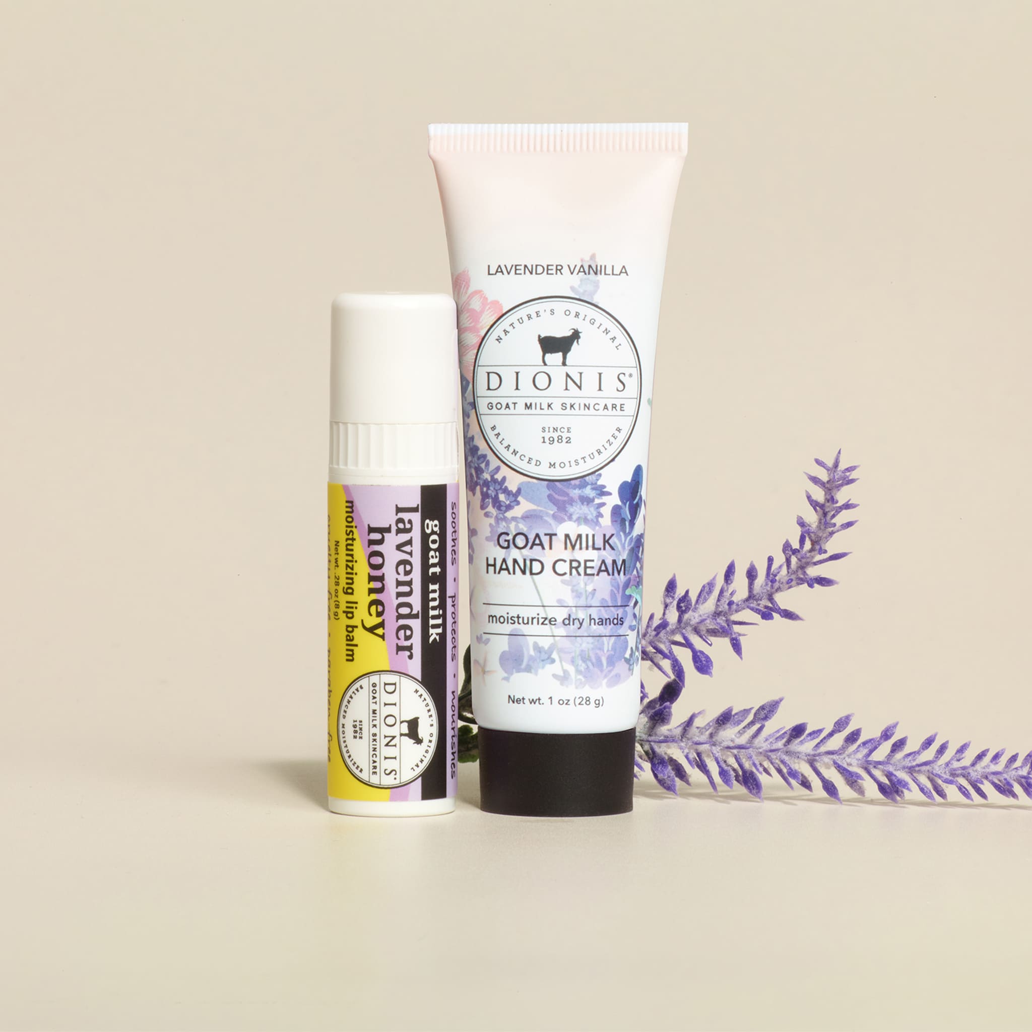 Lemon Verbena & Cream Goat Milk Hand Cream, Set of 6 • Dionis Goat