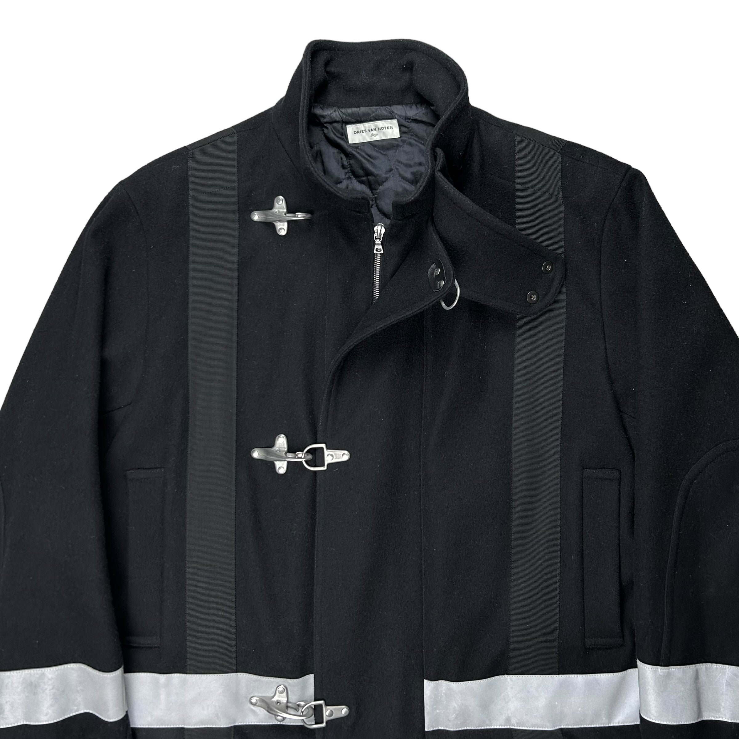 Vertical Rags - Dries Van Noten Fireman Wool Jacket - AW15