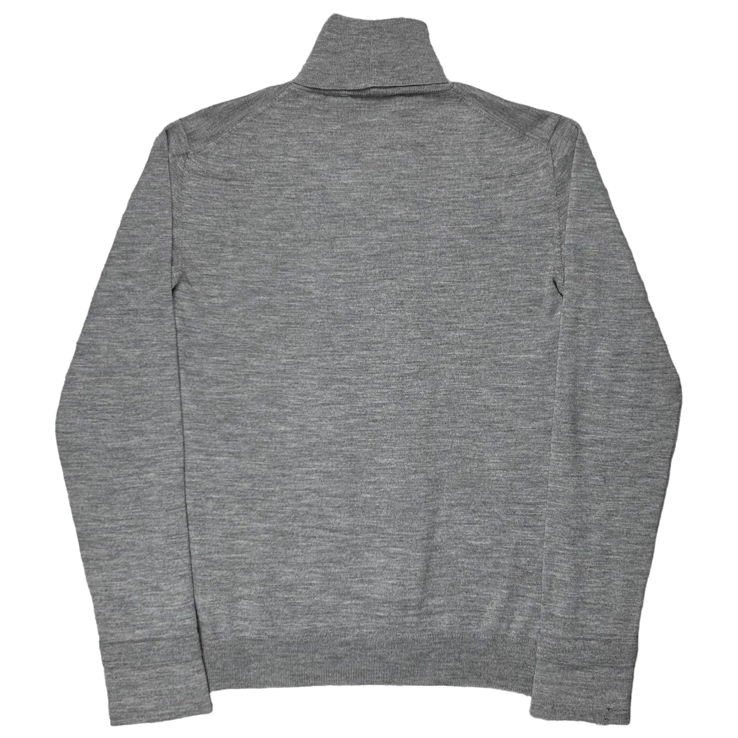 Vertical Rags - Dior Homme Center Ruffled Turtleneck Sweater