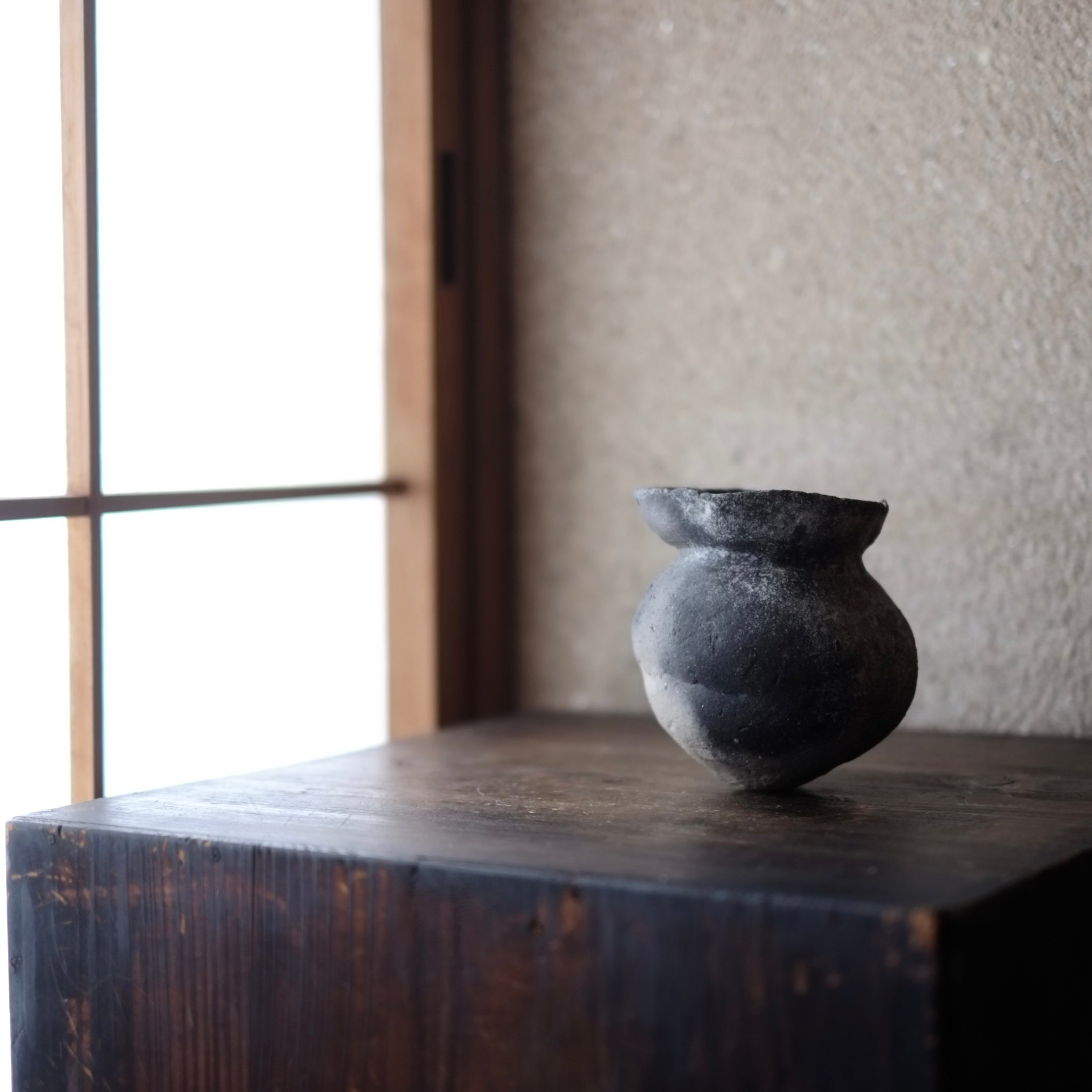 矢作川揚がり 黒班弥生土器 – 逢季荘