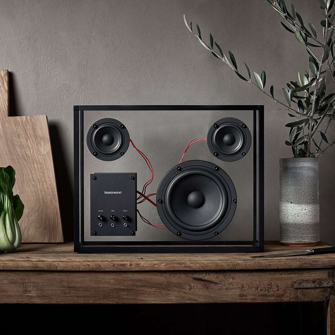 Retrolife | Transparent Hi-Fi Bluetooth Speaker with Crystal Clear