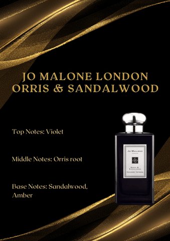 Jo Malone London Orris & Sandalwood - Scent Times MNL