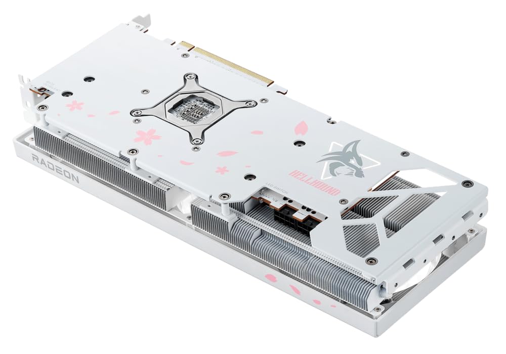 PowerColor Hellhound Sakura AMD Radeon RX 7800 XT 16GB GDDR6
