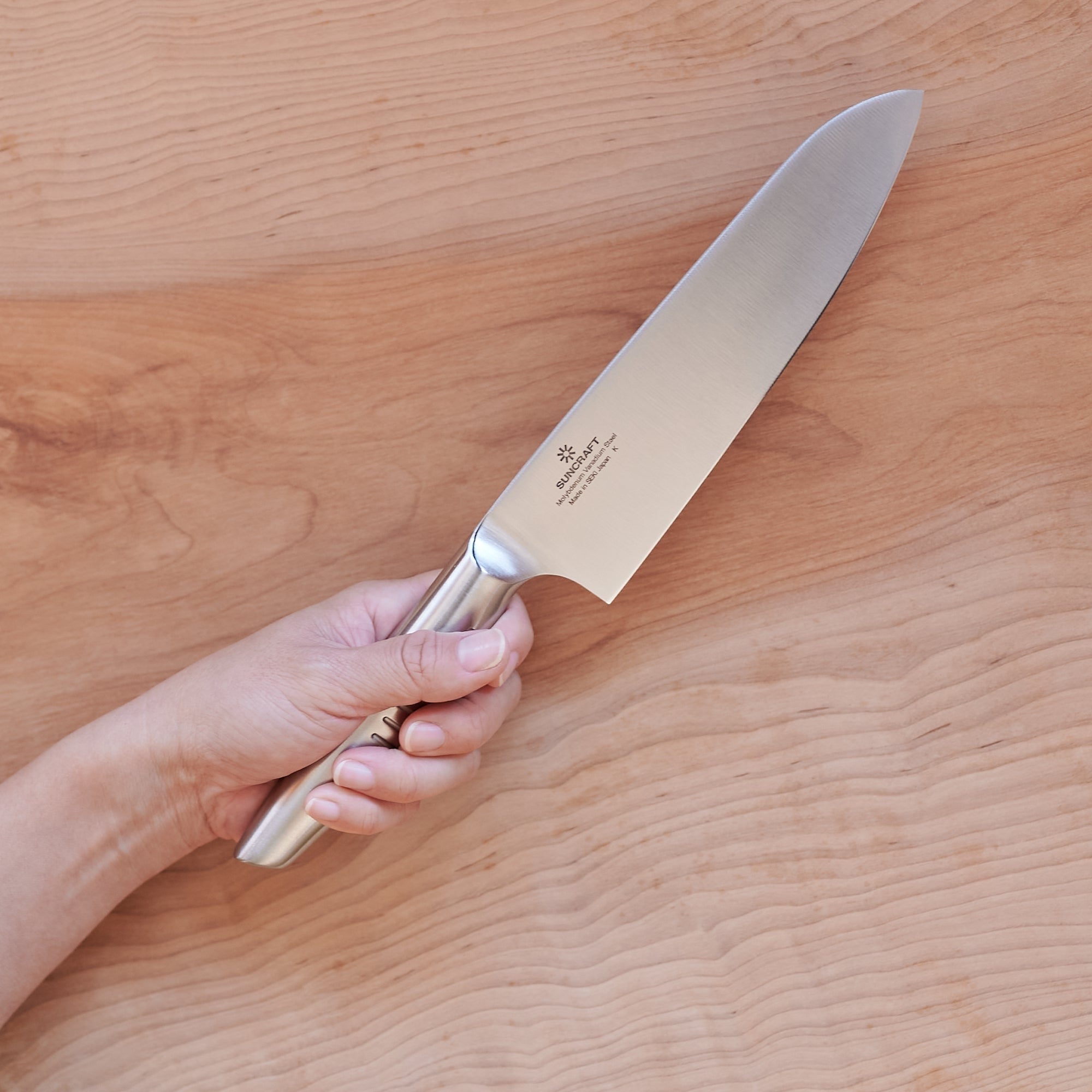 MOKA 三徳包丁／左手用｜左利き専用 180 mm ｜左ききの道具店 | 左きき