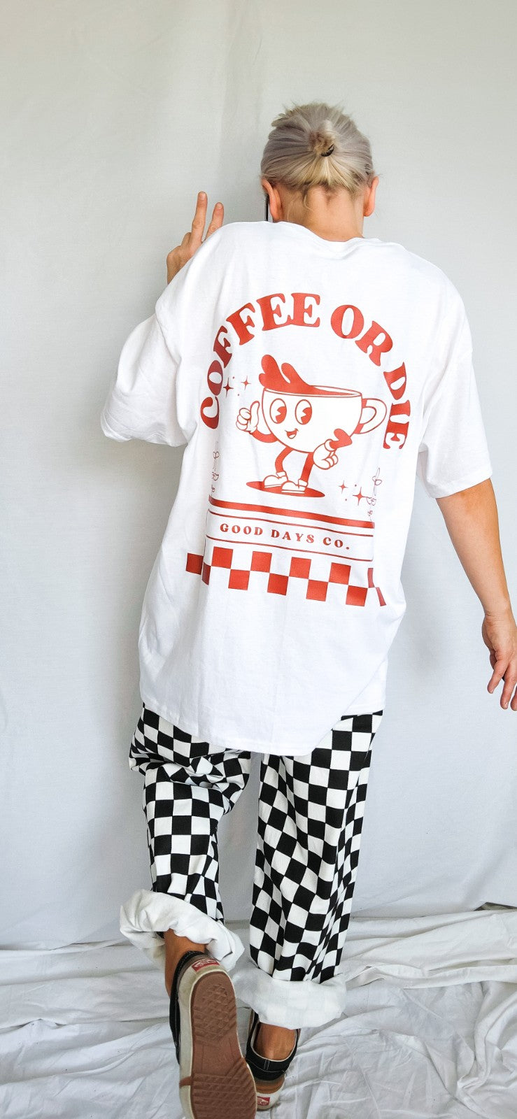 loud LIL checker pant