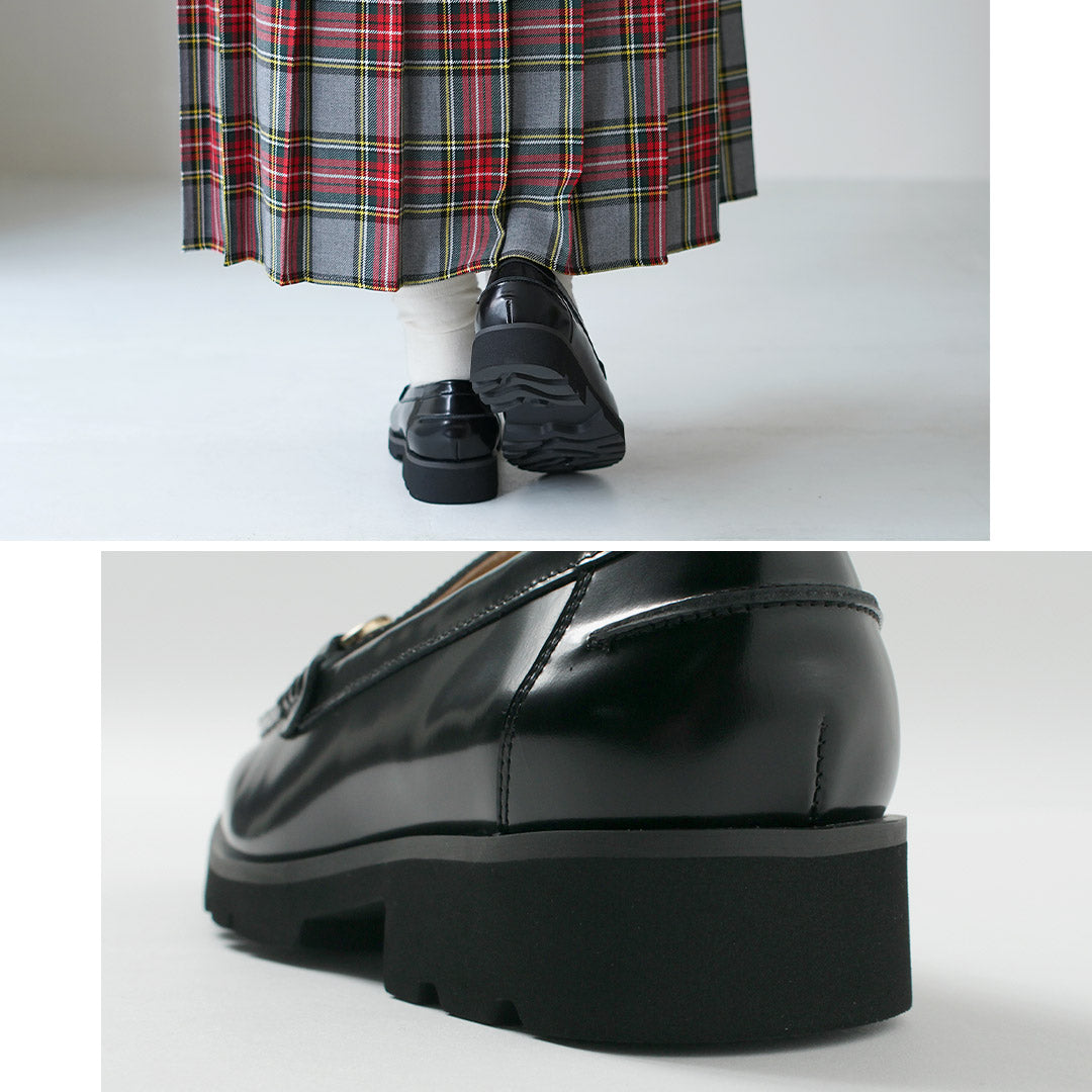 ARTESANOS（アルテサノス） ビット ローファー ガラスレザー