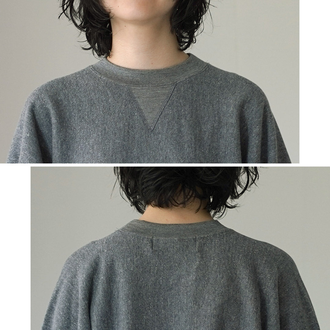 SHINZONE（シンゾーン） コットン ウール スウェットシャツ 24AMSCU10