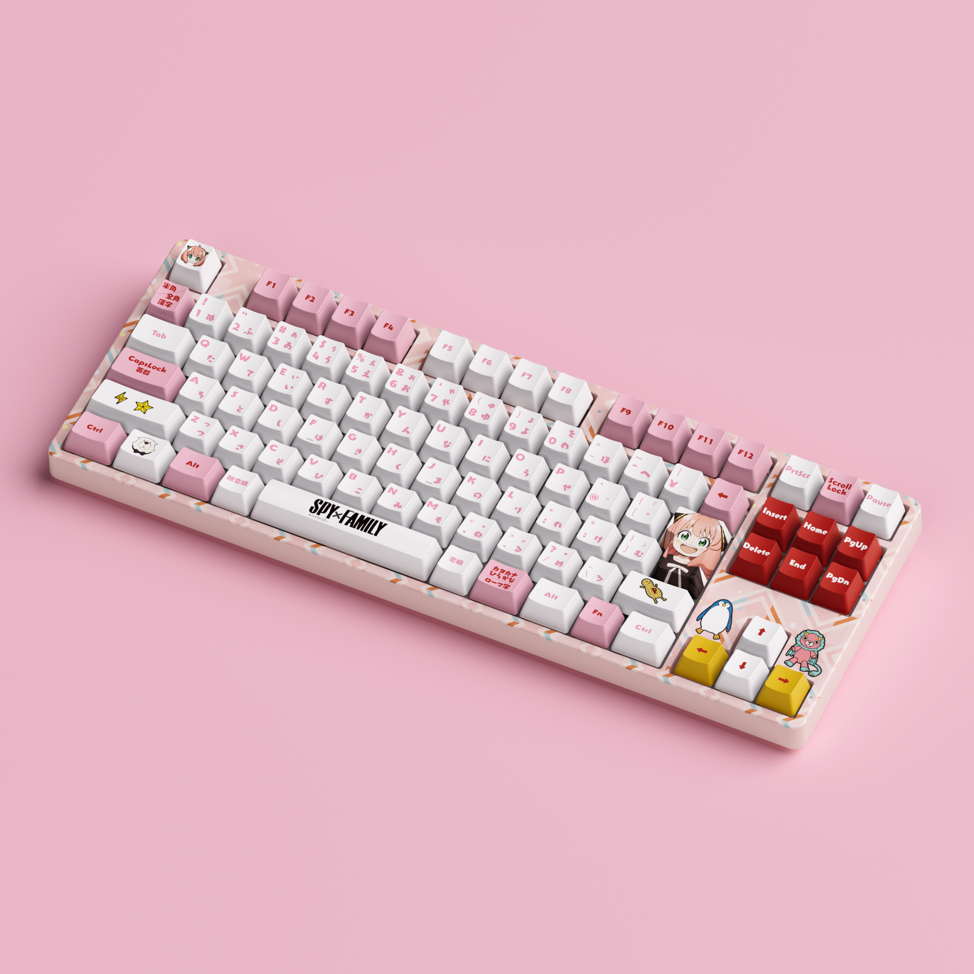 SPY×FAMILY｜AMICIS ゲーミングキーボード 日本語配列 TKL