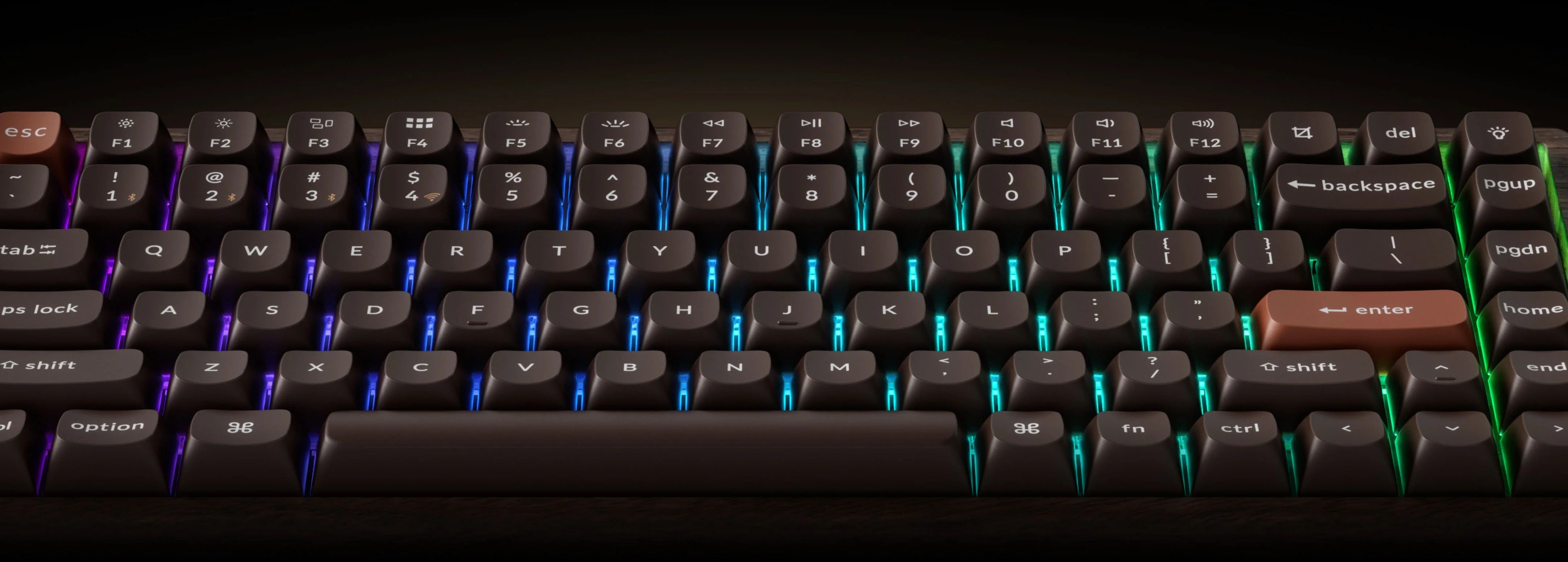 Keychron K2 HE All-Wood | Teclado Magnético 75% Tri-Mode