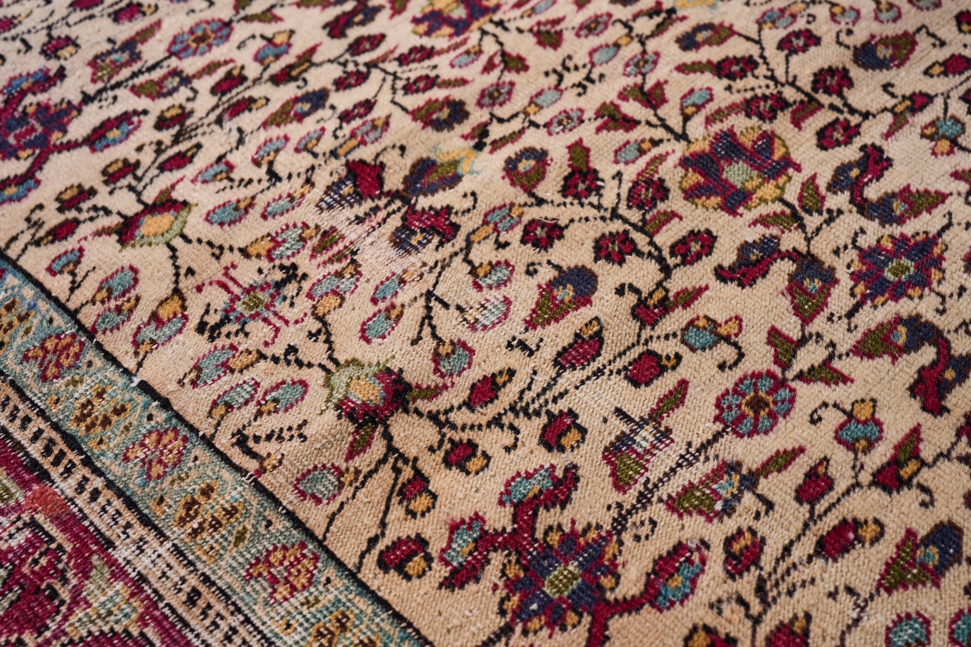 ヴィンテージラグ | トルコ・カイセリ No.03 | 赤色 | 170×105 – tiflo