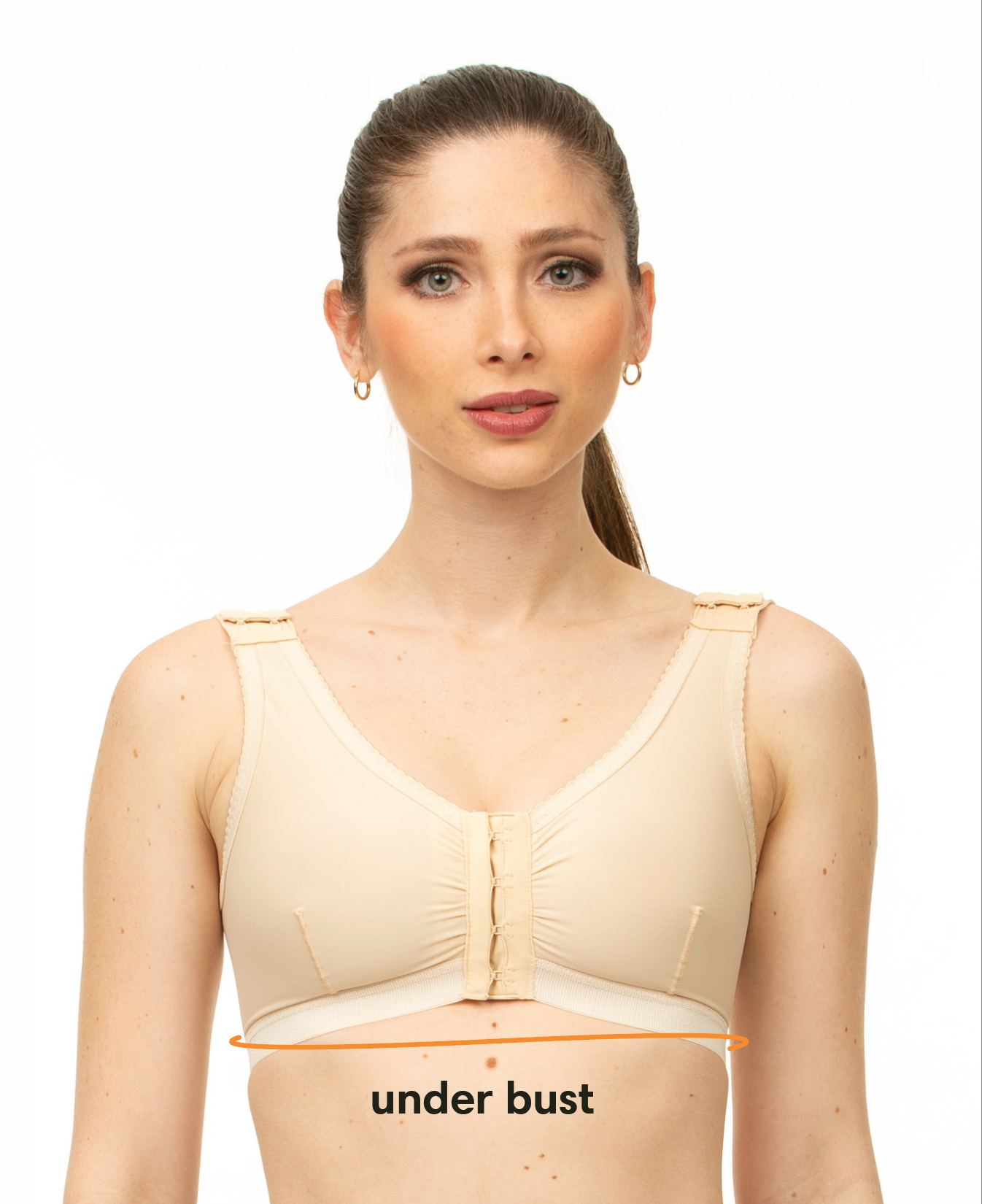 Male Mid-Thigh Compression Bodysuit w/Sleeves & Zipper (MG07