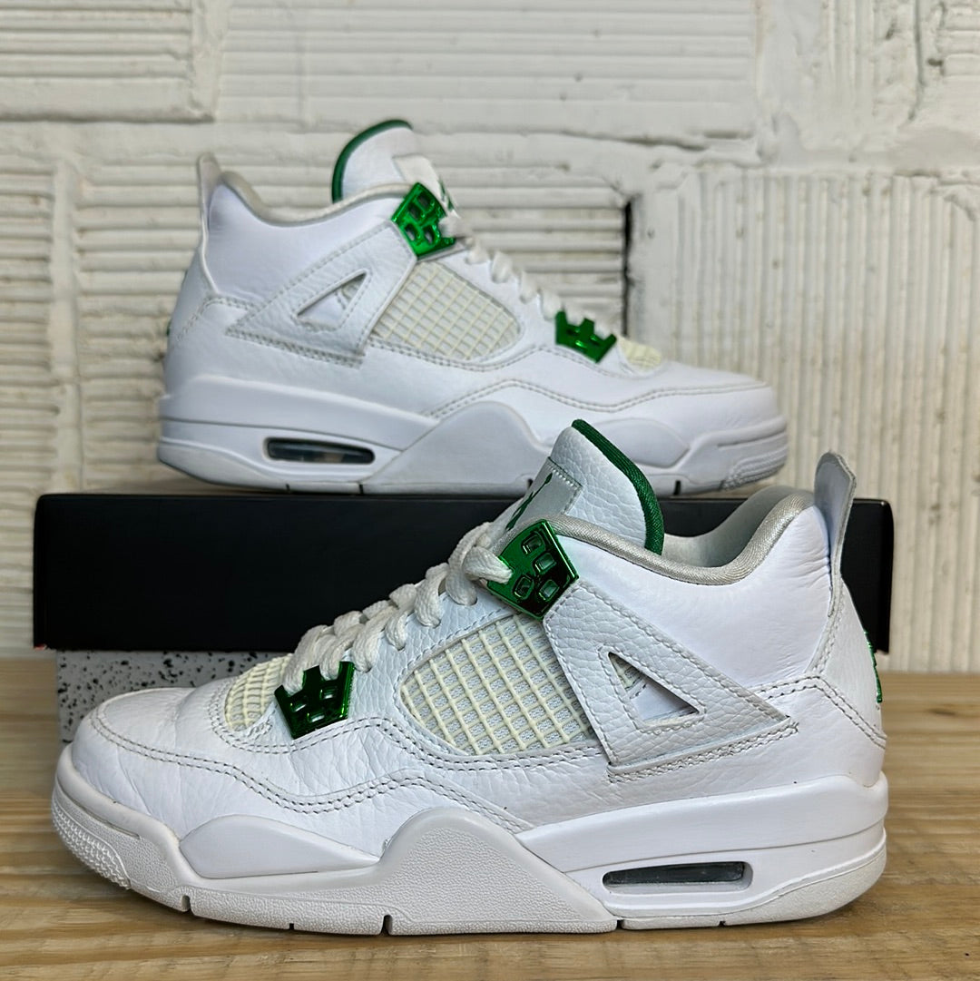 Air Jordan 4 Metallic Green Sz 5Y | eBay