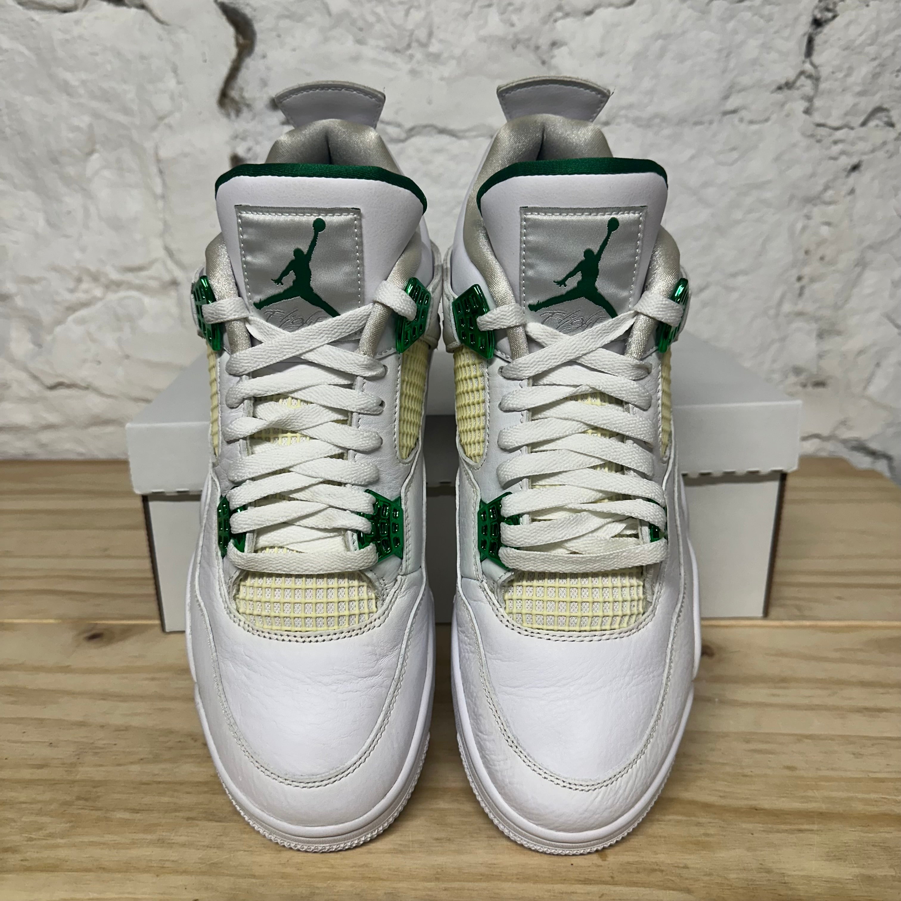 Air Jordan 4 Metallic Green Sz 10.5 | eBay