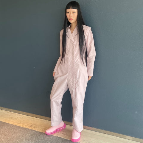 Monica jump suit / pink / ナイロンジャンプスーツ | シープ / SHEEP