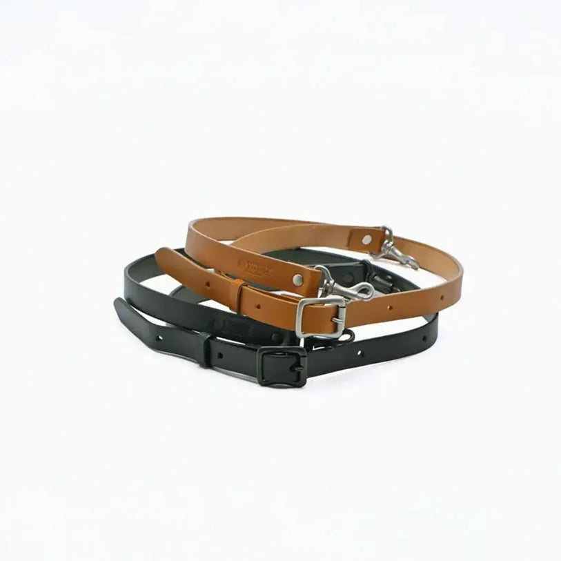 コーデュラ(R)用ショルダーパーツ[38mm] Dカンレザー付き｜ナイロン製