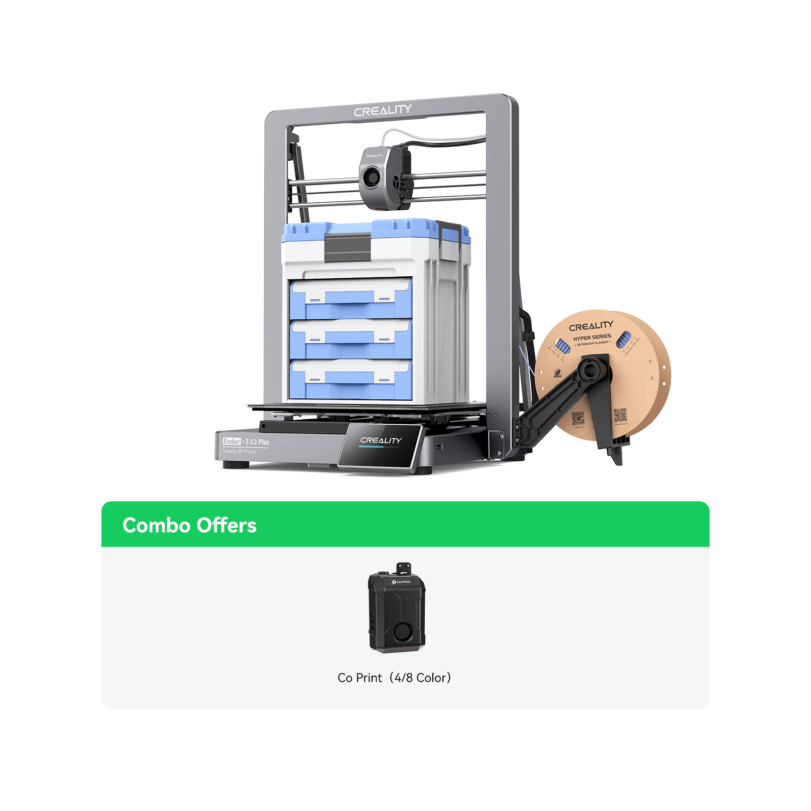 Ender-3 V3 Plus + Multicolor Upgrade Kit