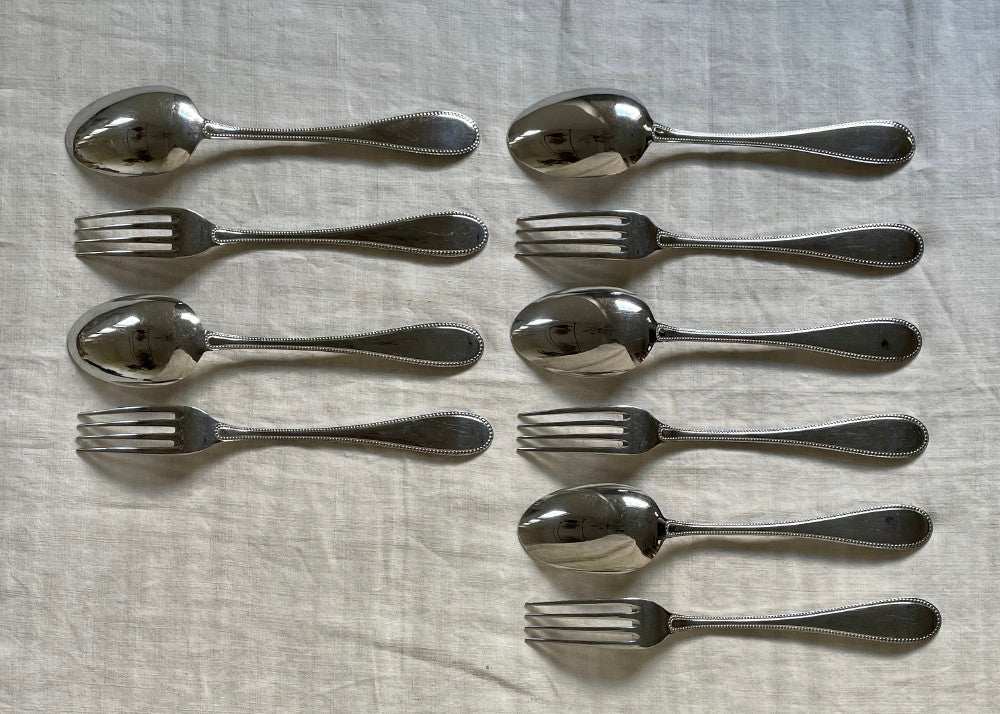 3セットあり！クリストフル社スプーン・フォークセット フランス