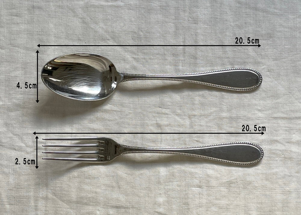 3セットあり！クリストフル社スプーン・フォークセット フランス