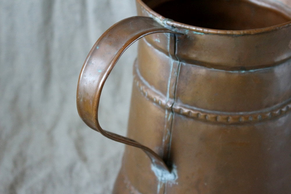 コッパージャグ（銅製）高さ45cm（fo241247） フランスアンティーク