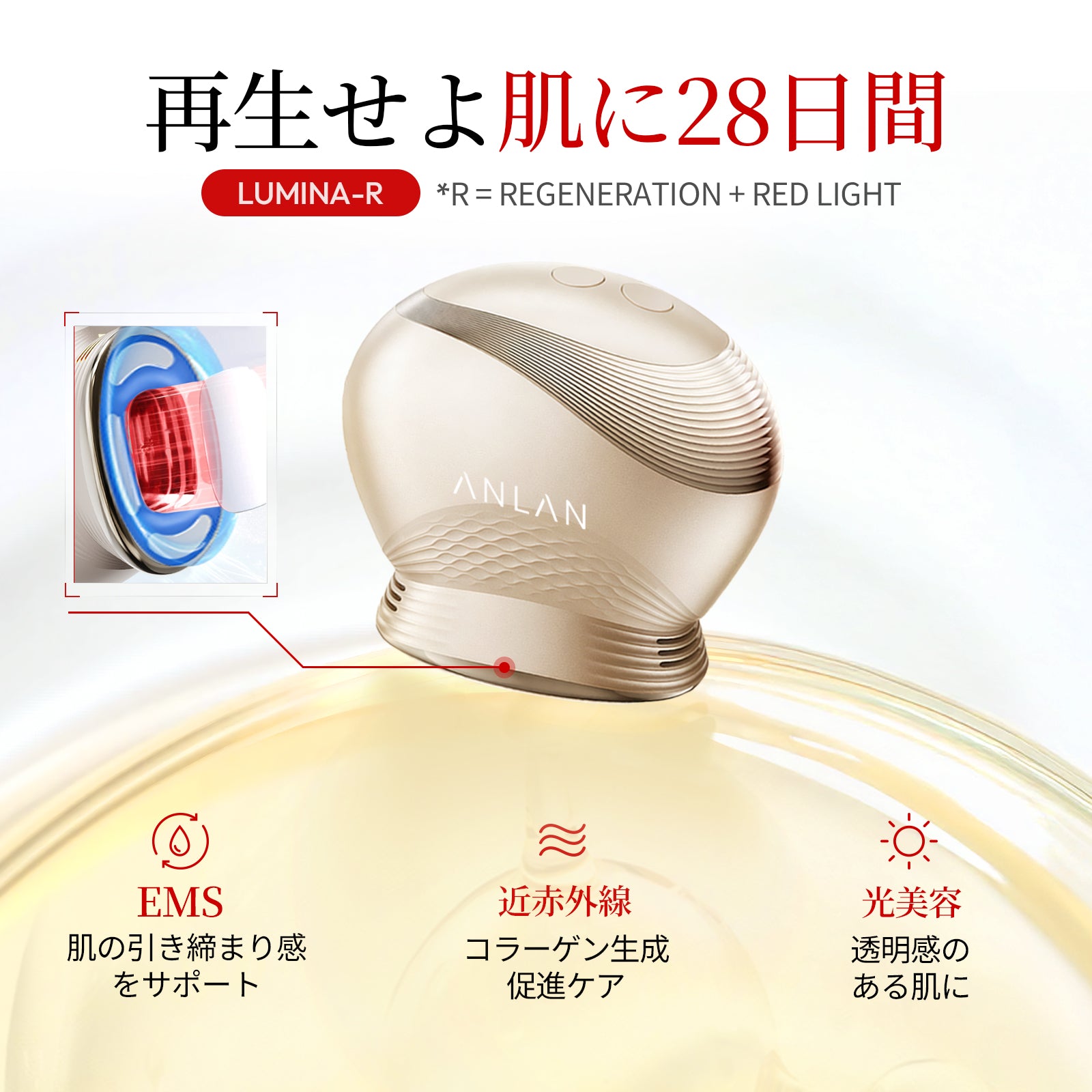 近赤外線・遠赤外線の違いとは？肌効果と美顔器の選び方｜ANLAN