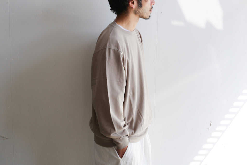 AURALEE SUPER HIGH GAUGE NAPPED SWEAT P/O – Chum!