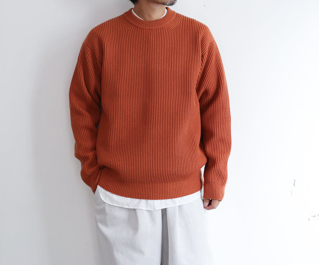 AURALEE SUPER FINE WOOL RIB KNIT BIG P/O – Chum!