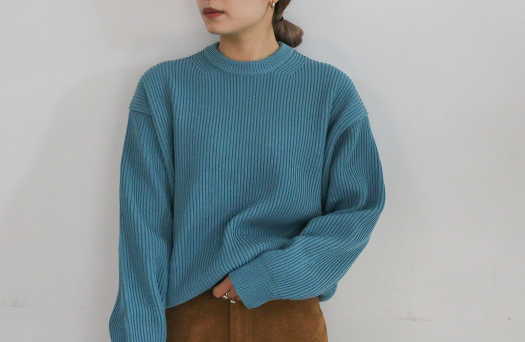 AURALEE SUPER FINE WOOL RIB KNIT BIG P/O – Chum!