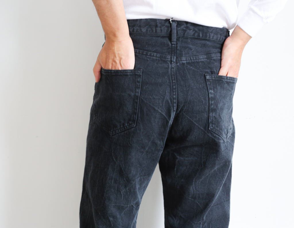 AURALEE SELVEDGE FADED LIGHT DENIM BLOUSON & DENIM PANTS – Chum!