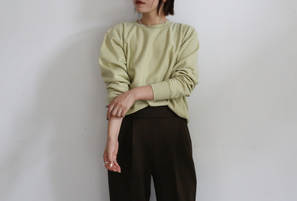 AURALEE ELASTIC HIGH GAUGE SWEAT P/O – Chum!