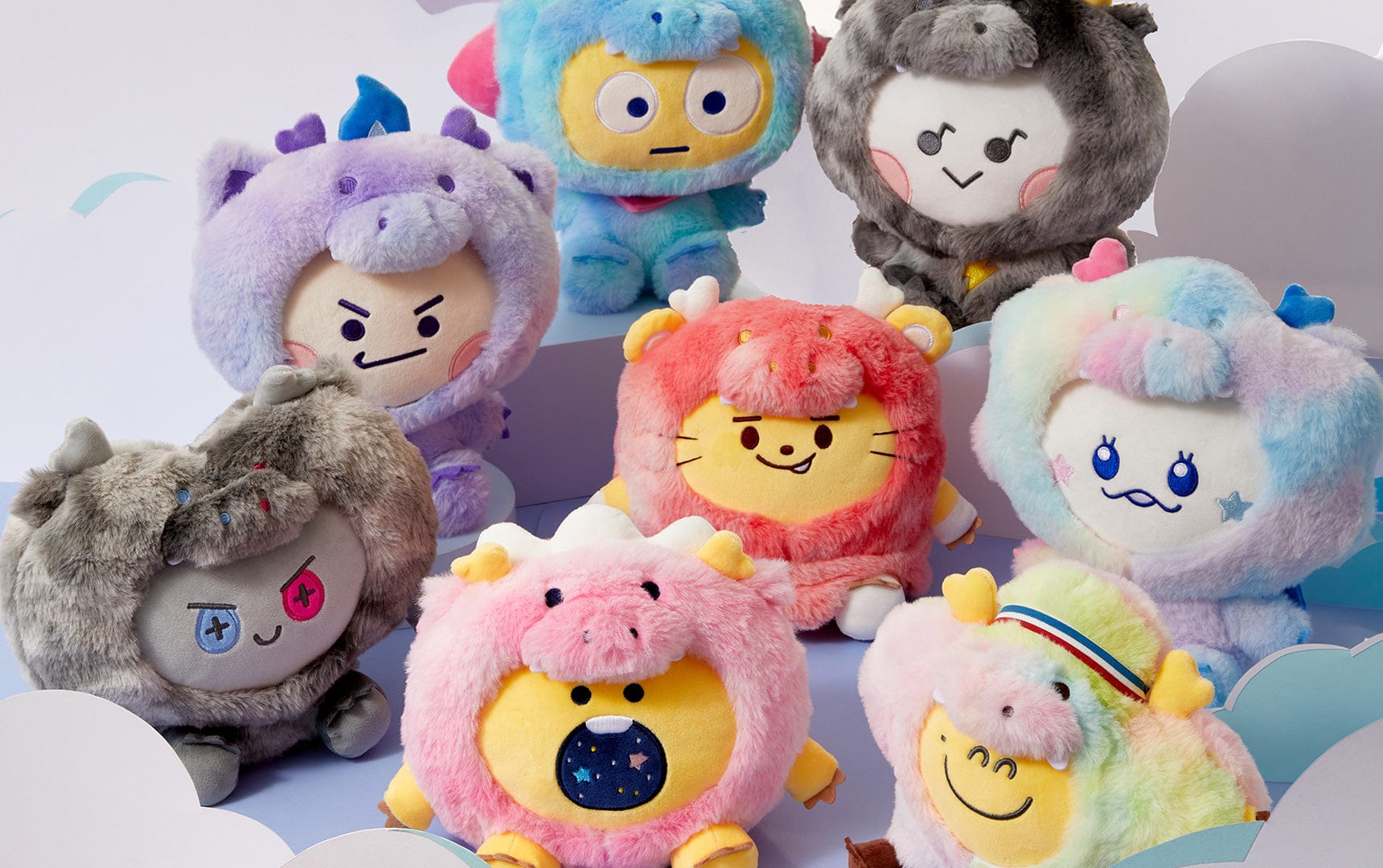 TRUZ WOOPY DOLL MEDIUM DRAGON EDITION – LINE FRIENDS SQUARE