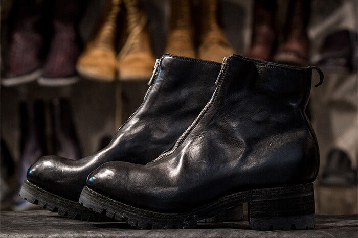 nonnative × GUIDI CENTER ZIP BOOTS “BIG DADDY