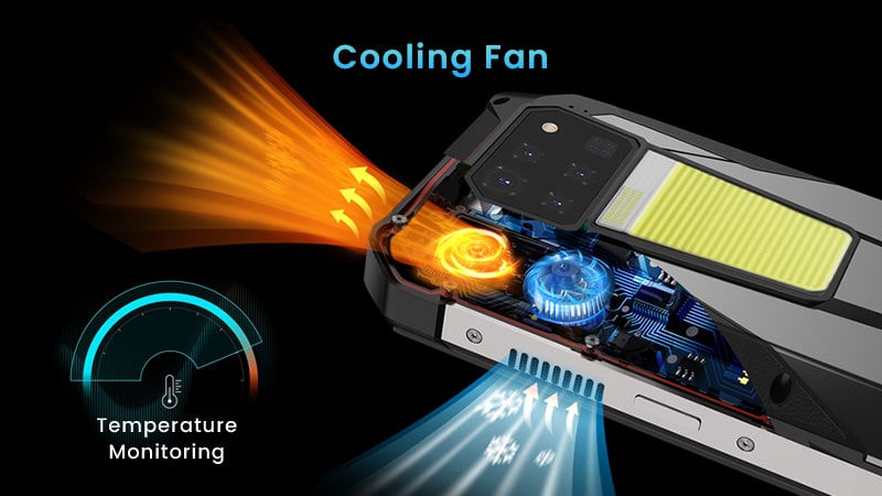 Unihertz Tank 3 Pro - 23800mAh 5G Rugged Smartphone with Built-in