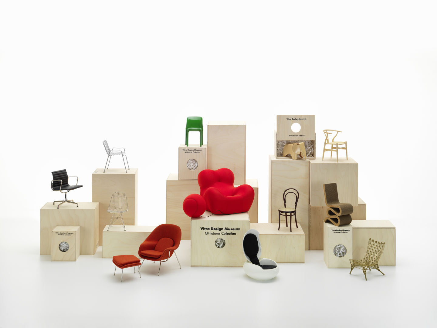 ミニチュア DKR ワイヤーチェア（Miniatures DKR Wire Chair