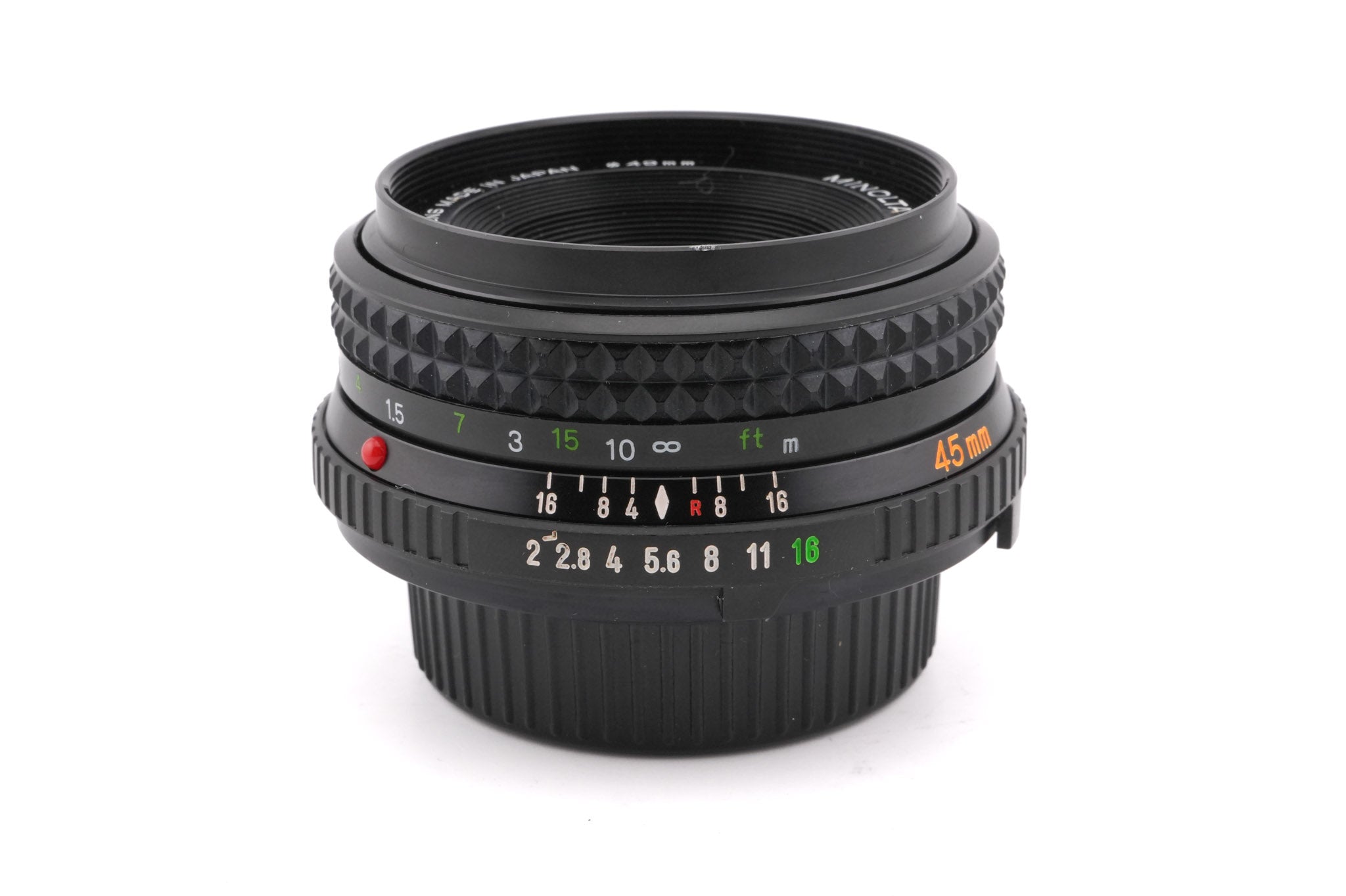 Minolta 45mm f2 MD Rokkor - Lens – Kamerastore
