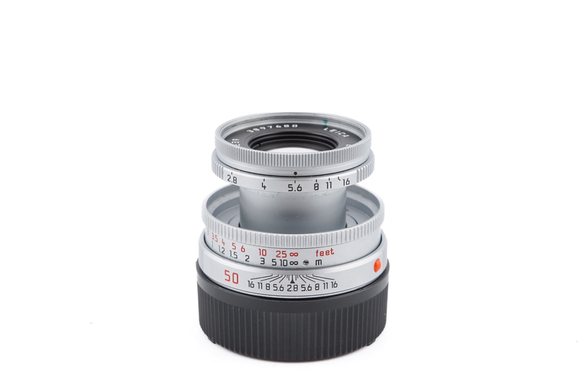 Leica 50mm f2.8 Elmar-M (Silver, 11823) - Lens – Kamerastore