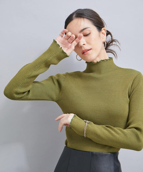 LE CERCLE par ropé(ル セルクル パー ロペ) / メランジタートルニット