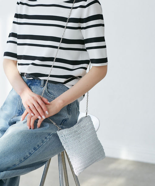 ROPÉ PICNIC(ロペピクニック) / メタリックヤーンミニチェーン