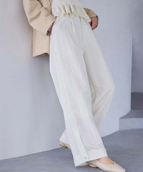 VIS(ビス) / エアタンロールアップパンツ/イージーケア・防シワ